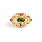 BAGUE OEIL PRECIEUX