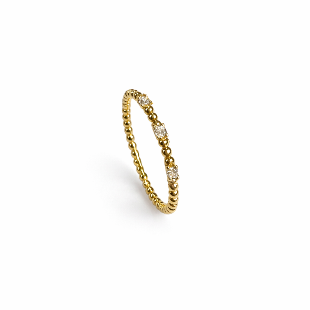 BAGUE ROSE
