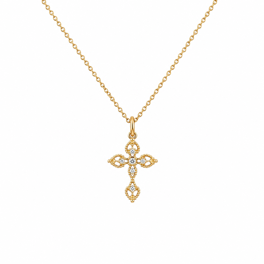 Collier croix