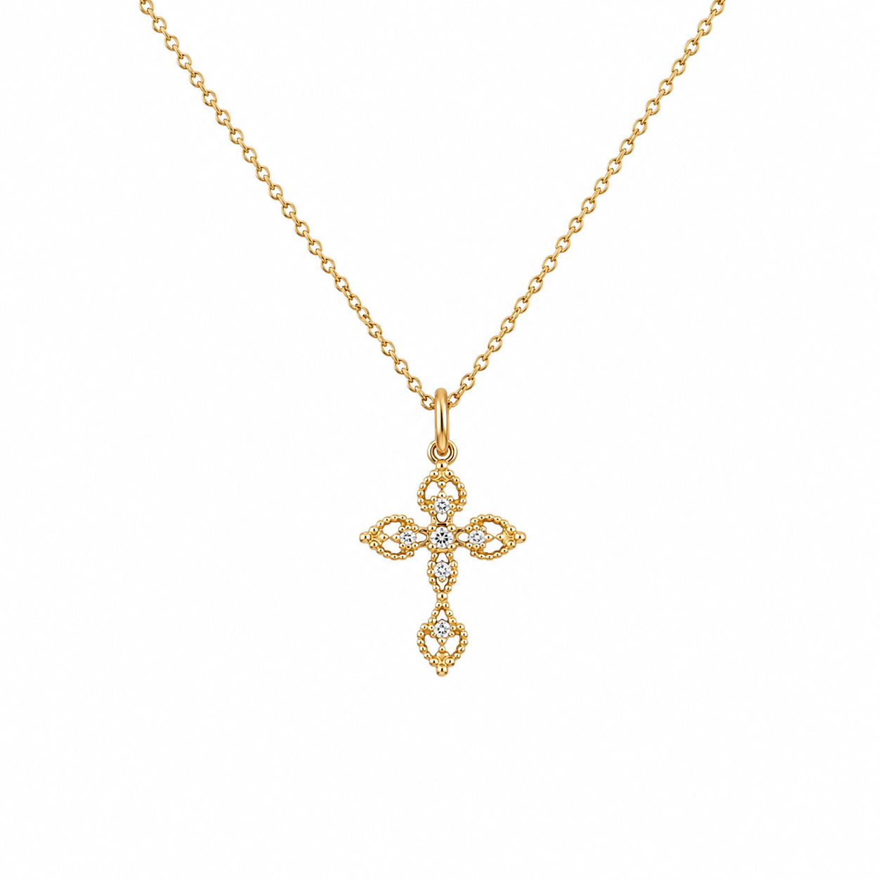 Collier croix